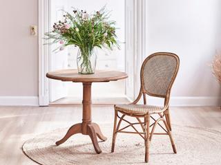 Sika Design Originals Antique Wicker Cushion Dining Chair in Youtoo Sand