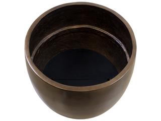 Sunpan Outdoor Aster Concrete Antique Bronze Large Round Planter