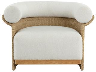 Sunpan Outdoor Asos Wicker Cushion Lounge Chair
