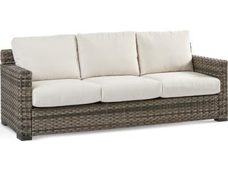 South Sea Rattan New Java Wicker Sandstone Outdoor Patio Sofa
