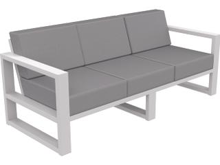 Mia Recycled Plastic Outdoor Sofa