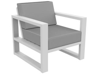 Mia Recycled Plastic Outdoor Patio Lounge Chair
