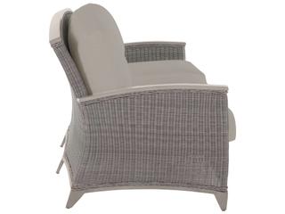 Summer Classics Astoria Quick Ship Wrought Aluminum Wicker Sofa