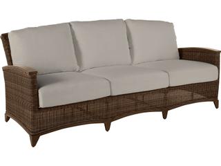 Astoria Resin Wicker Sofa with Performance Cushions
