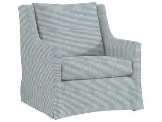 Shelby Outdoor Lounge Chair in Washboard Linen