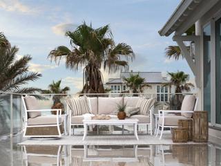 Summer Classics Bermuda Aluminum Cushion Lounge Set