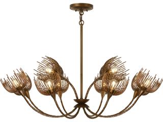 Savoy House Protea 12-Light Manchester Bronze Chandelier