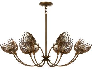 Savoy House Protea 12-Light Manchester Bronze Chandelier