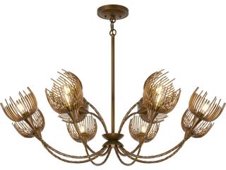 Savoy House Protea 12-Light Manchester Bronze Chandelier
