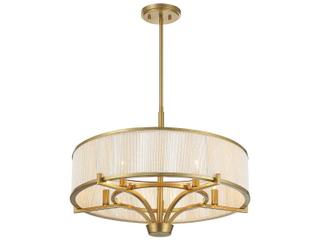 Savoy House Wynwood 5-Light Warm Brass Chandelier