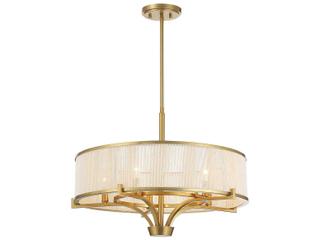 Savoy House Wynwood 5-Light Warm Brass Chandelier