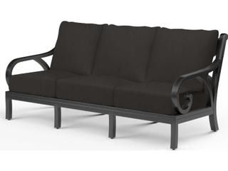 Sunset West Monterey Copper Aluminum Cushion Sofa