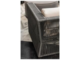 Sunset West Milano Slate Rope Cushion Sofa