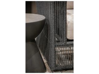 Sunset West Milano Slate Rope Cushion Sofa