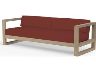 Sunset West Coastal Te Teak Wood Cushion Sofa