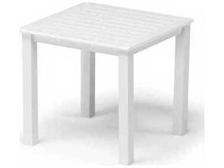 Marine Grade Polymer Square Outdoor Patio End Table