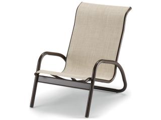 Telescope Casual Gardenella Sling Aluminum Stackable Outdoor Patio Lounge Chair