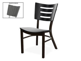 Avant Marine Grade Polymer Aluminum Stackable Outdoor Dining Side Chair