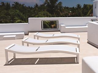 Telescope Casual Bazza MGP Aluminum Sling Lounge Set