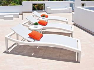 Telescope Casual Bazza MGP Chaise Aluminum Lounge Set