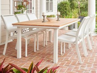 Telescope Casual Kendall Sling Aluminum Dining Set