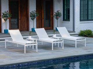Telescope Casual Kendall Marine Grade Polymer Sling Outdoor Lounge Set