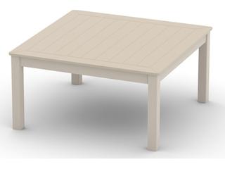Marine Grade Polymer Square Coffee Height Table
