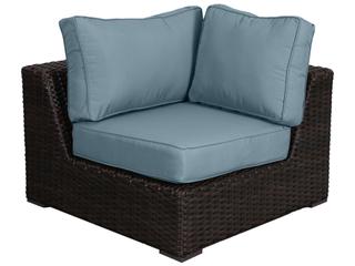 Santa Monica Wicker Cushion Lounge Chair with Spa Cushions
