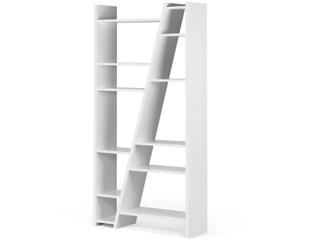 TemaHome Delta Pure White Bookcase