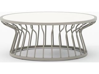 Kali Aluminum Round Coffee