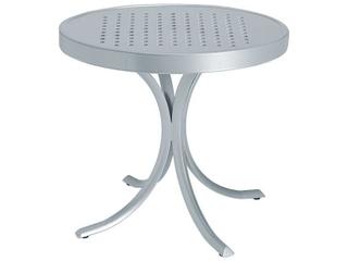 Boulevard Aluminum Round Tea Table