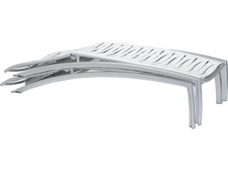Tropitone South Beach Wave Aluminum Outdoor Lounge Set