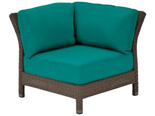 Evo Woven Deep Seating Corner Outdoor Lounge Chair