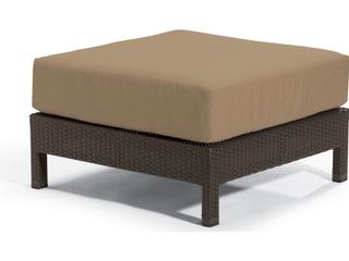 Evo Woven Deep Seating Outdoor Patio Ottoman