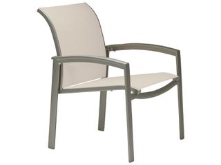 Elance Relaxed Sling Aluminum Outdoor Patio Dining Arm Chair