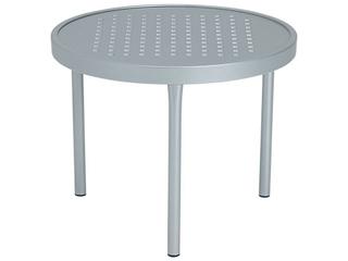 Boulevard Aluminum Round Tea Table