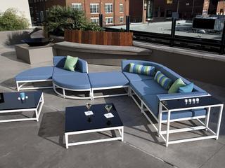 Tropitone Cabana Club Aluminum Cushion Lounge Set