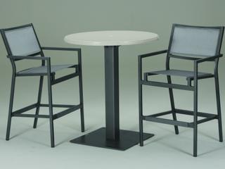 Tropitone Cabana Club Sling Aluminum Dining Set