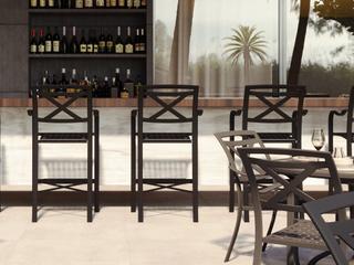 Tropitone Catalina Cast Aluminum Bar Stool Set