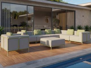Tropitone Duval Aluminum Cushion Lounge Set