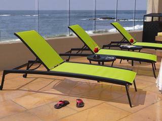 Tropitone Elance Relaxed Sling Aluminum Patio Lounge Set