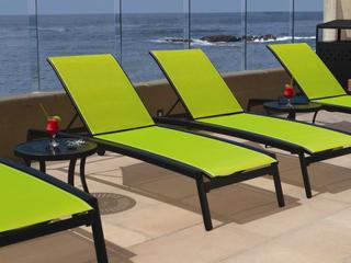 Tropitone Elance Relaxed Sling Aluminum Patio Lounge Set