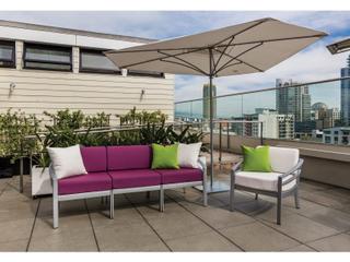 Tropitone Kor Cushion Aluminum Sectional Lounge Set