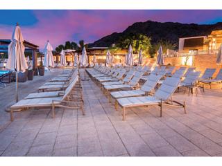 Tropitone Kor Padded Sling Aluminum Lounge Set