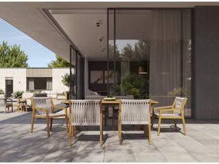 Tropitone Lido Teak Dining Set
