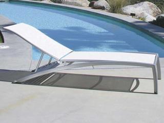 Tropitone South Beach Relaxed Sling Aluminum Patio Lounge Set