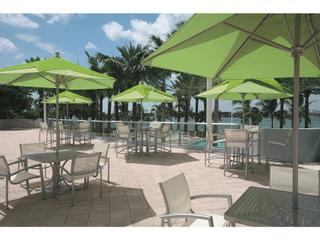 Tropitone South Beach Relaxed Sling Aluminum Dining Set