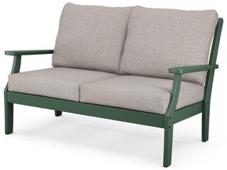 Trex® Outdoor Furniture™ Yacht Club Deep Seating Recycled Plastic Loveseat