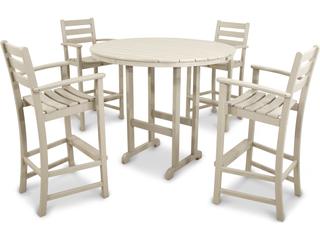 Trex® Outdoor Furniture™ Monterey Bay Recycled Plastic 5 Piece Bar Set
