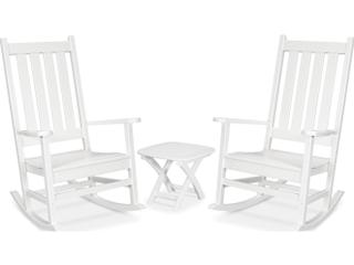 Trex® Outdoor Furniture™ Cape Cod Recycled Plastic 3 Piece Lounge Set